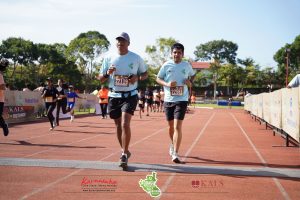 Dilawar finishing half-marathon in Kodagu 2026